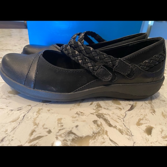 Aetrex Black Loafer Size 40 9-9 1/2 - Picture 4 of 9